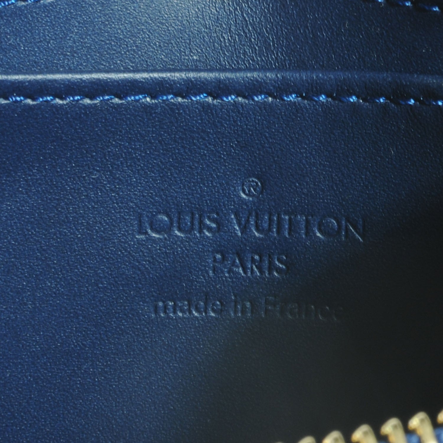 Louis Vuitton Vernis Zippy Coin Purse Grand Blue 7 of 8