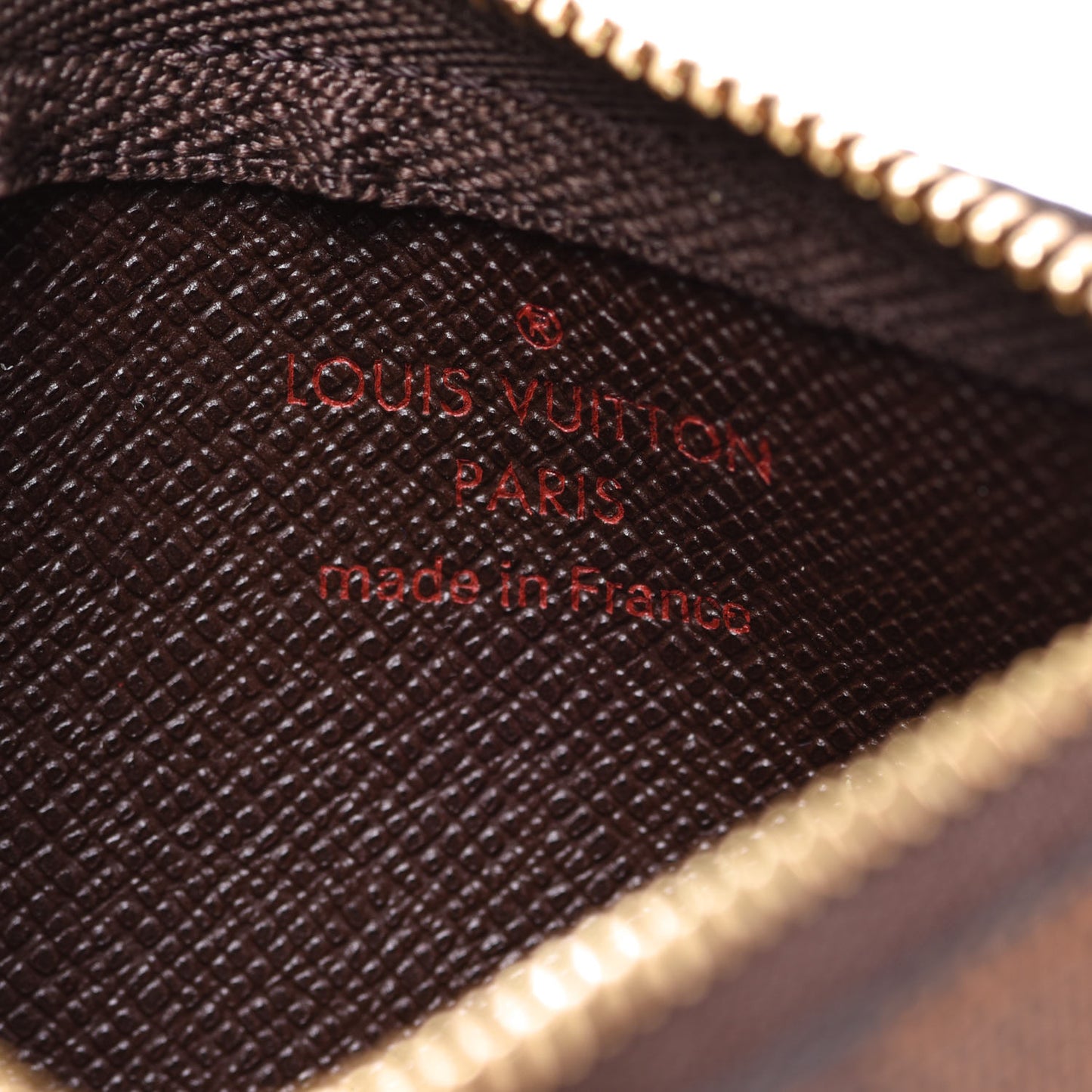 Damier Ebene Key Pouch