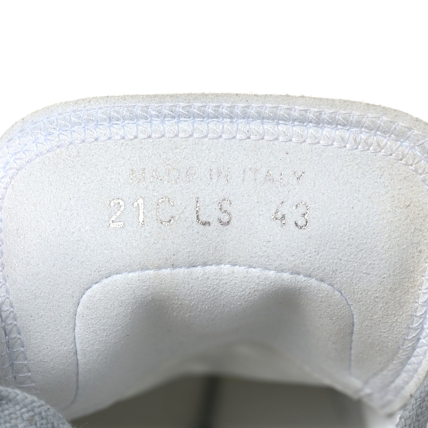 Christian Dior Technical Canvas Oblique Mens B23 Low Top Sneaker 43 43 White Grey 8 of 10