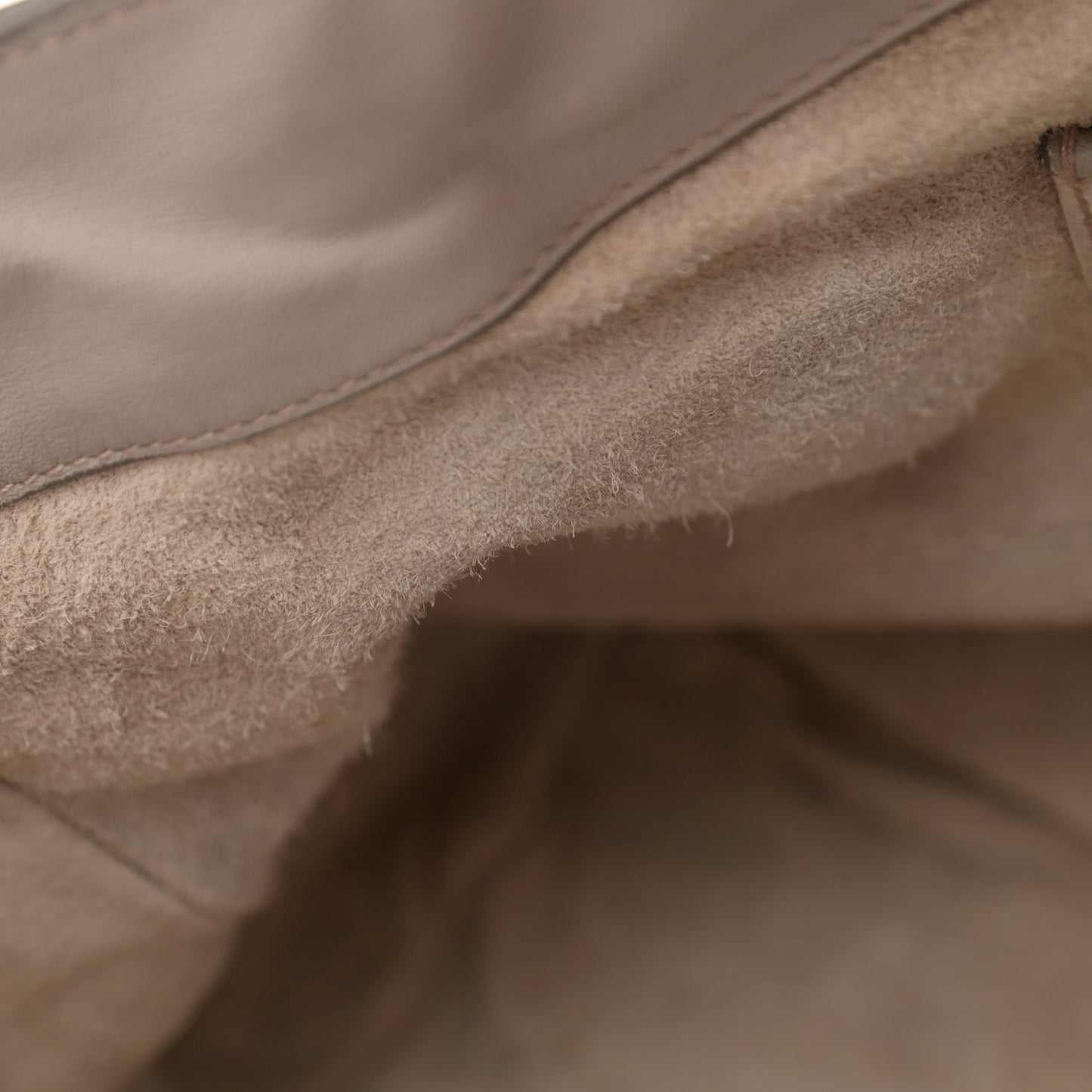 Soft Calf Shopping Tote Argilla