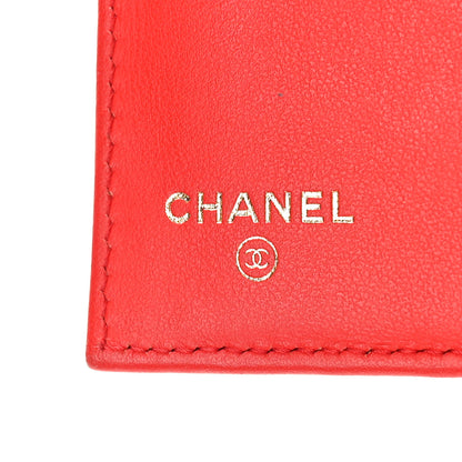 Chanel Caviar Quilted Medium Flap Wallet Red 6 of 15