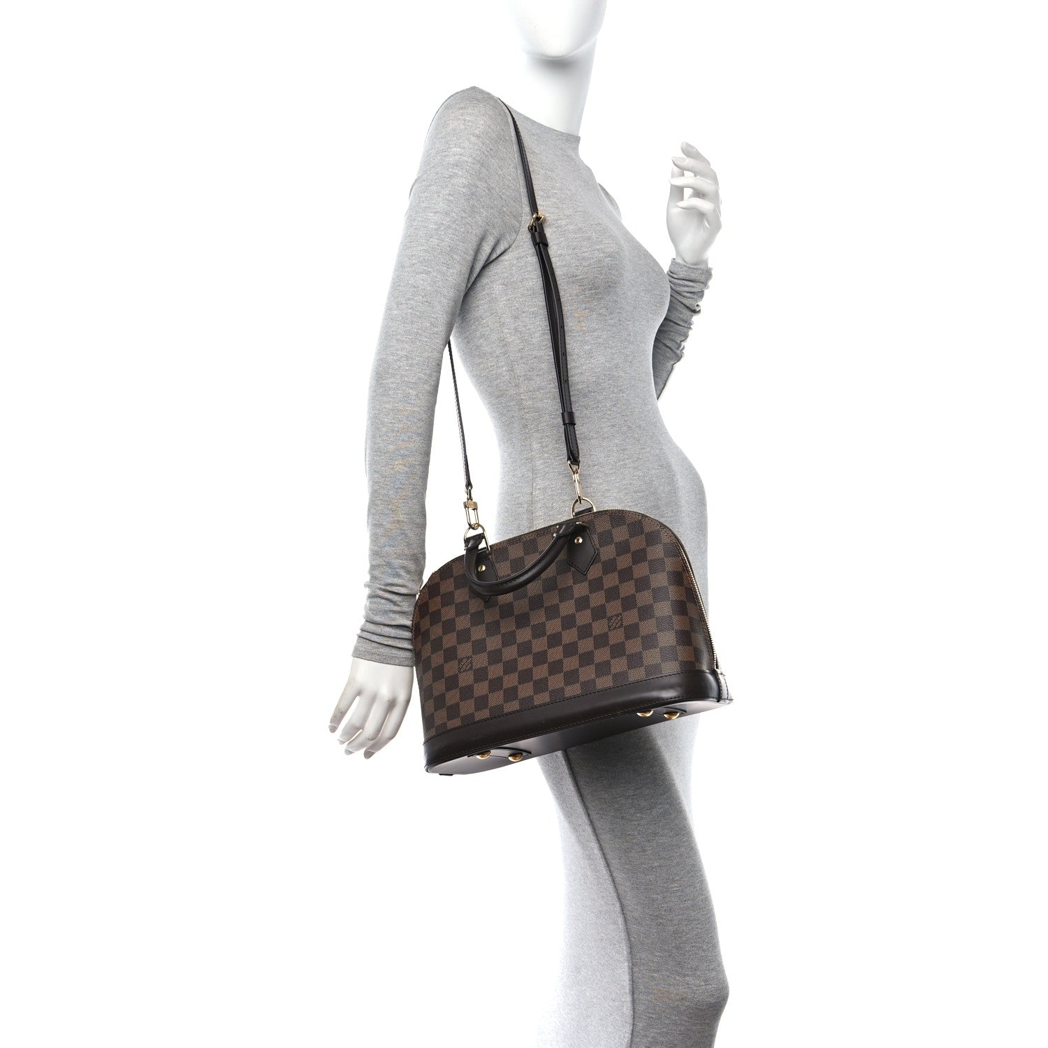 Louis Vuitton Damier Ebene Alma PM 2 of 10