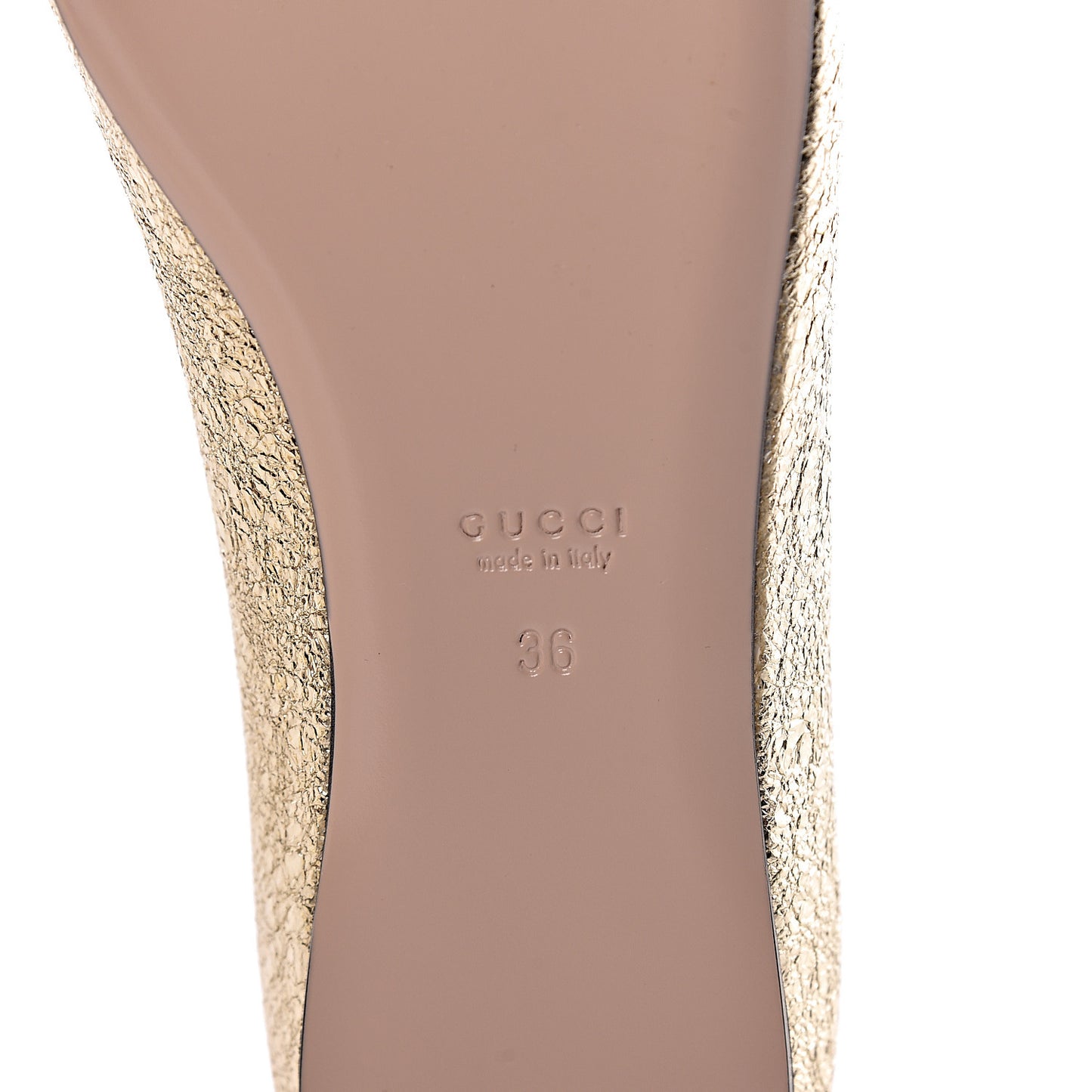 Galassia GG Marmont Fringe Flats 36 Platino