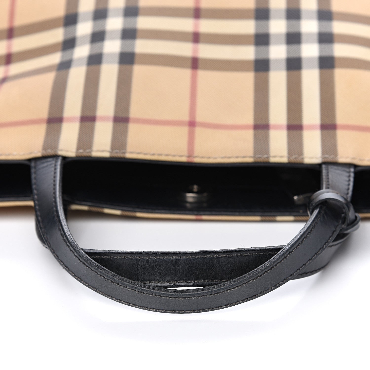 Burberry House Check Medium Tote Black 12 of 14