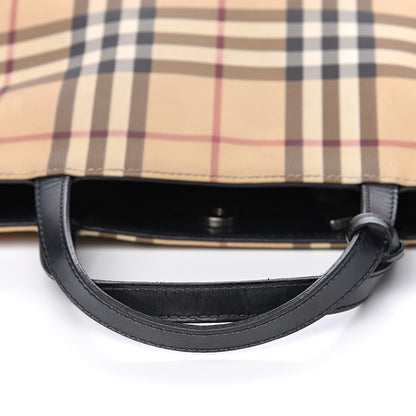 Burberry House Check Medium Tote Black 12 of 14