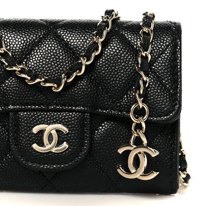 Chanel Caviar Quilted Belt Bag Black 9 of 12
