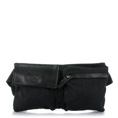 Gucci Monogram Belt Bag Black 1 of 8