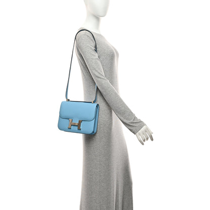 Hermes Epsom Constance 24 Bleu du Nord 2 of 12
