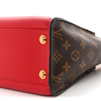 Louis Vuitton Calfskin Monogram On My Side Pirate Red 9 of 12