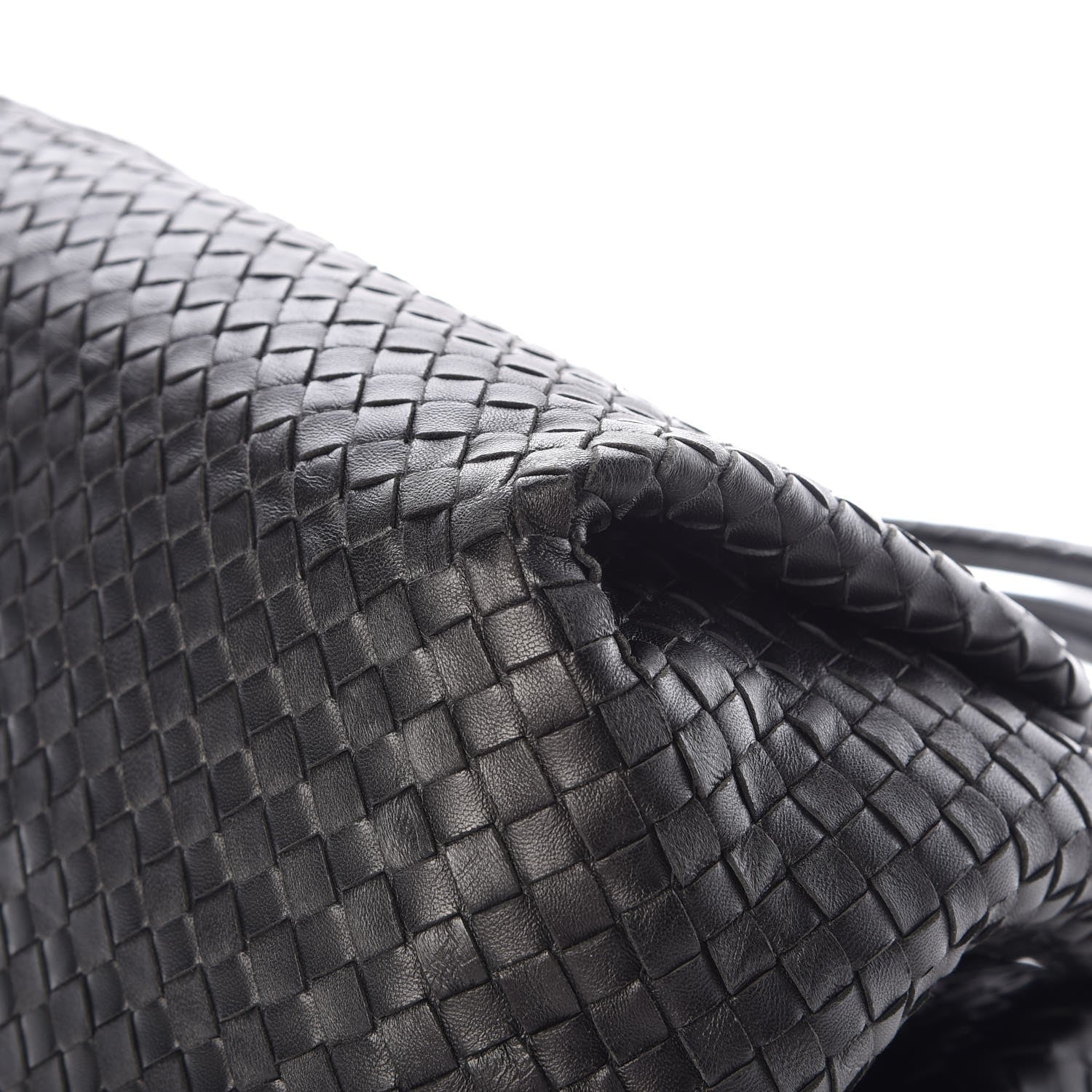 Bottega Veneta Nappa Intrecciato Parachute Bag Black 13 of 14