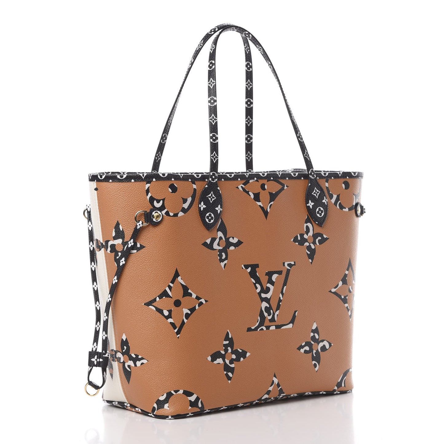 Monogram Giant Jungle Neverfull MM Ivory