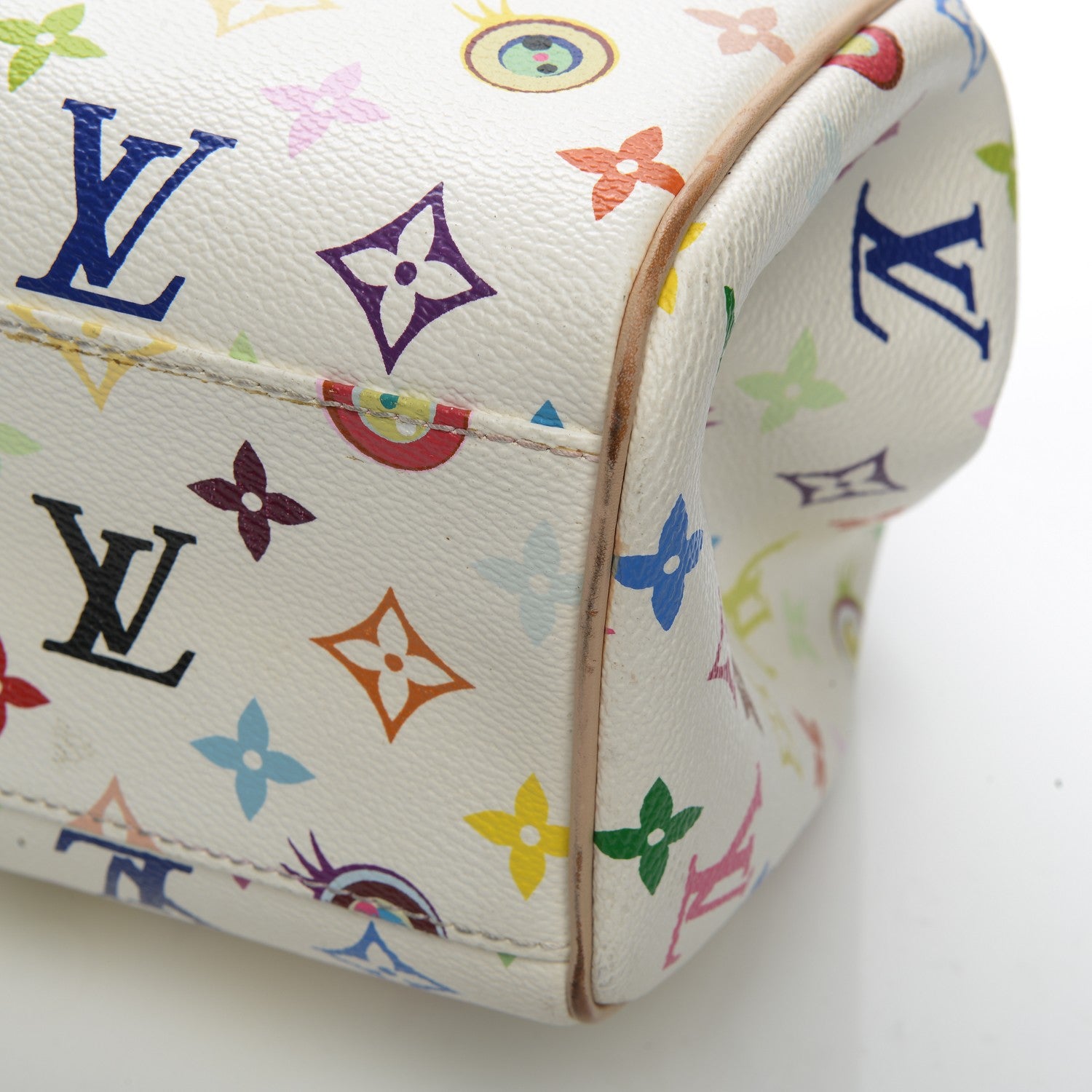 Louis Vuitton Monogram Multicolor Murakami Eye Love You White 11 of 13