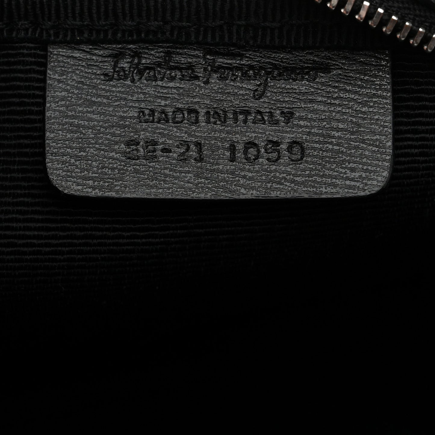 Calfskin Gancini Camera Crossbody Bag Black