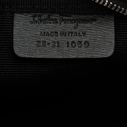 Salvatore Ferragamo Calfskin Gancini Camera Crossbody Bag Black 6 of 9