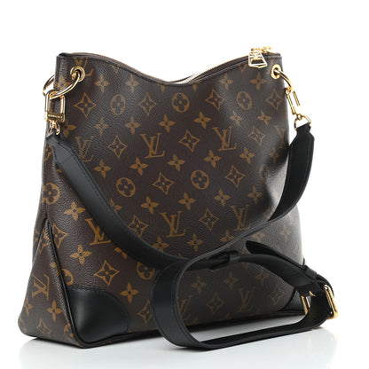 Louis Vuitton Monogram Odeon MM Black 3 of 10