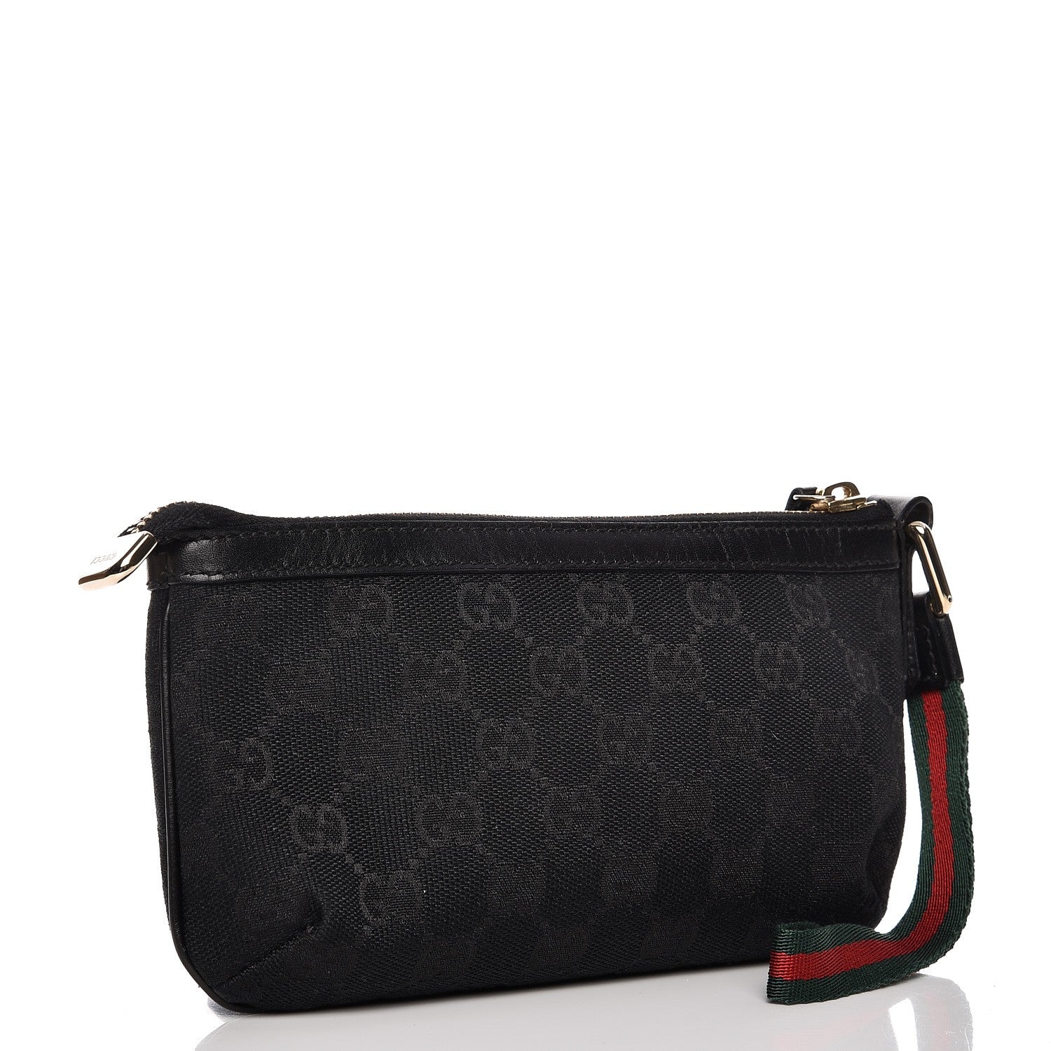 Gucci Monogram Jolicoeur Wristlet Black 3 of 8