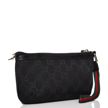 Gucci Monogram Jolicoeur Wristlet Black 3 of 8