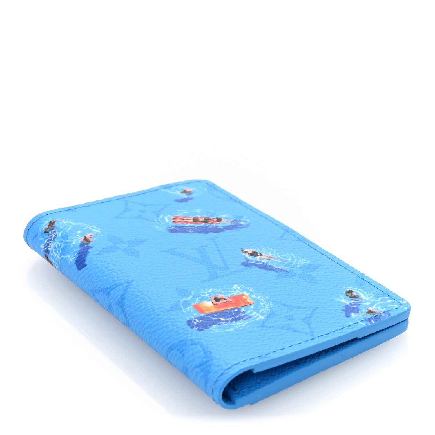 Louis Vuitton Monogram Sports Pocket Organizer NM Pool Blue 4 of 7