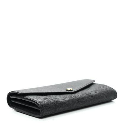 Louis Vuitton Empreinte Sarah Wallet NM Black 4 of 8
