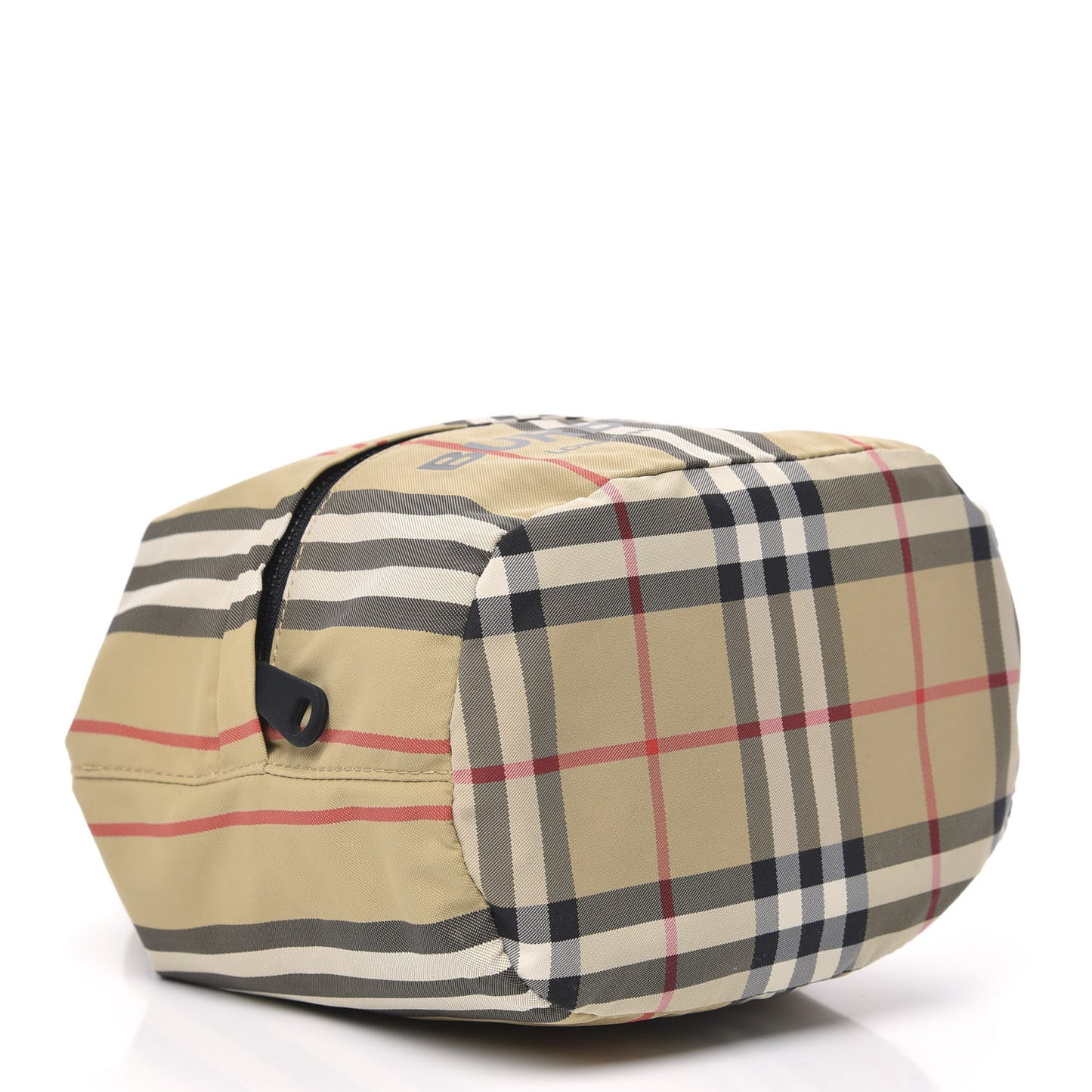 Econyl Icon Stripe Phoebe Drawcord Pouch Archive Beige