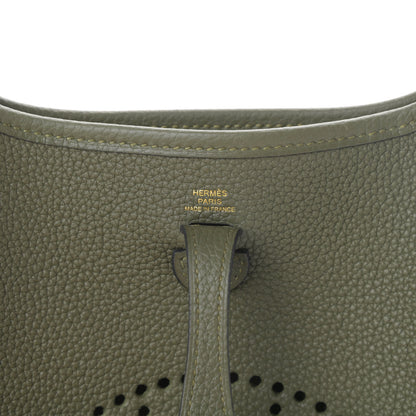 Hermes Taurillon Maurice Amazone Evelyne TPM Vert Olive Sauge 6 of 11