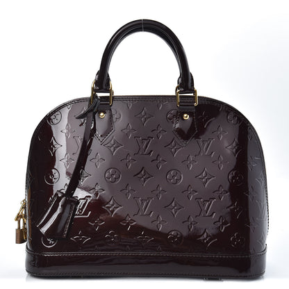 Louis Vuitton Vernis Alma PM Amarante 1 of 9