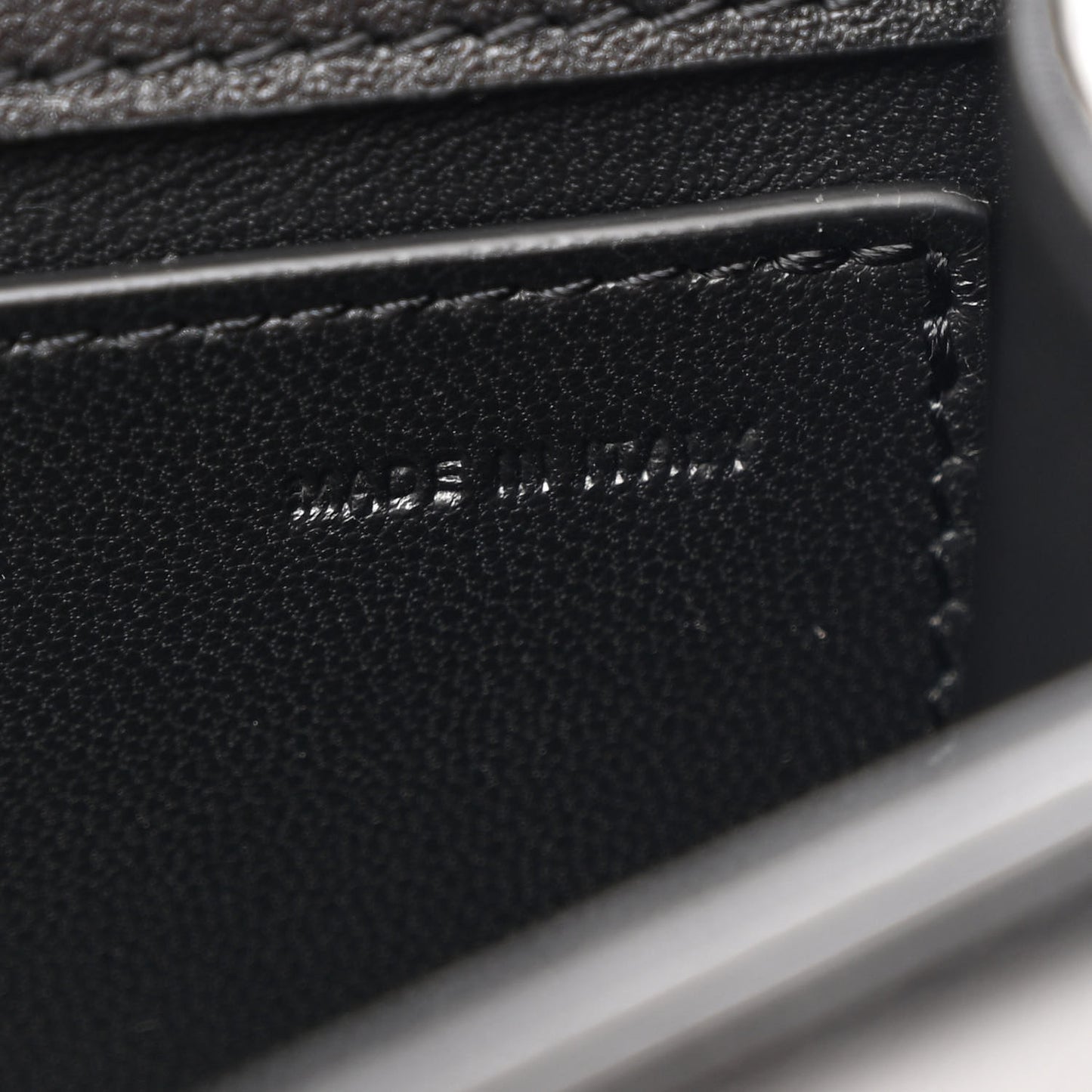 Calfskin Vlogo Small Loco Shoulder Bag Black
