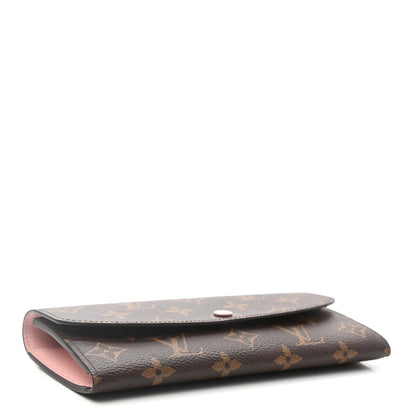 Louis Vuitton Monogram Emilie Wallet Rose Ballerine 4 of 7
