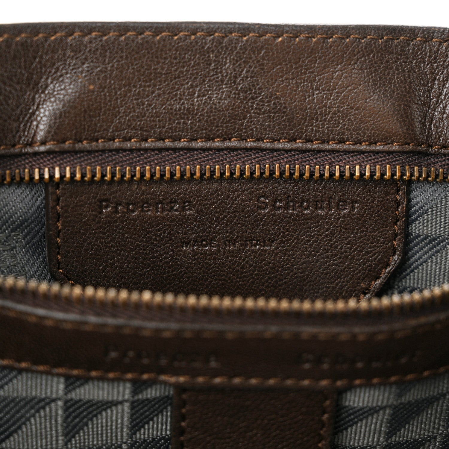 Proenza Schouler Lambskin Medium PS1 Satchel Dark Chocolate 6 of 10