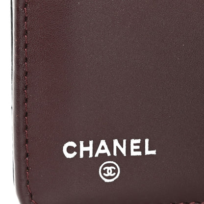 Chanel Caviar Quilted Yen Wallet Black 6 of 12