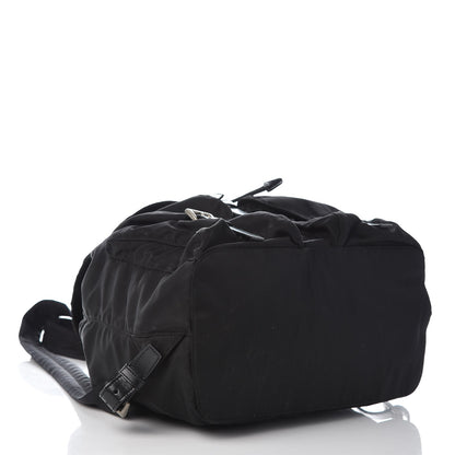Prada Nylon Vela Medium Backpack Black 4 of 10