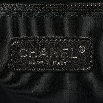 Chanel Calfskin Cerf Executive Shopper Tote Black 7 of 12