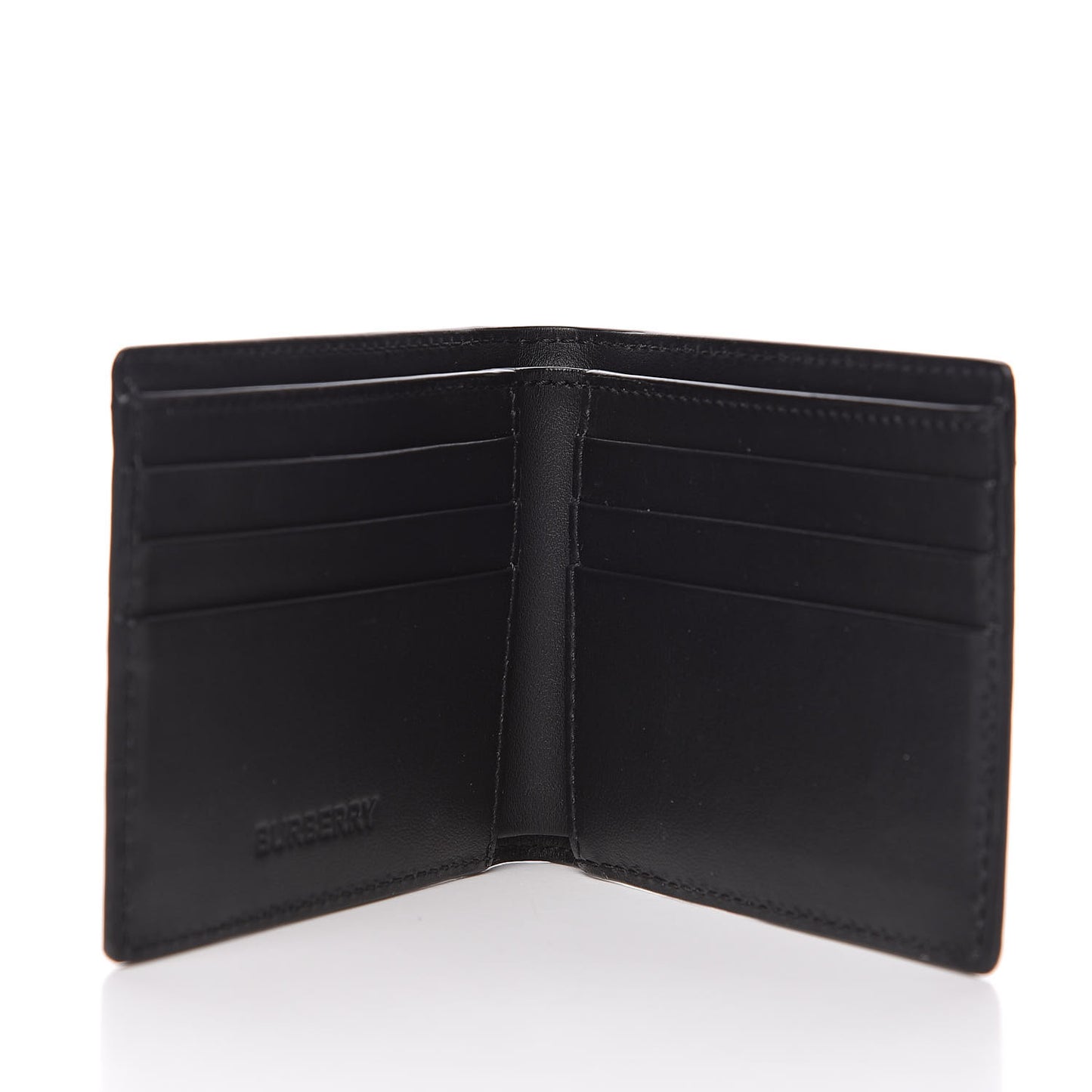 Hologram Monogram Vintage Check Bi-Fold Wallet