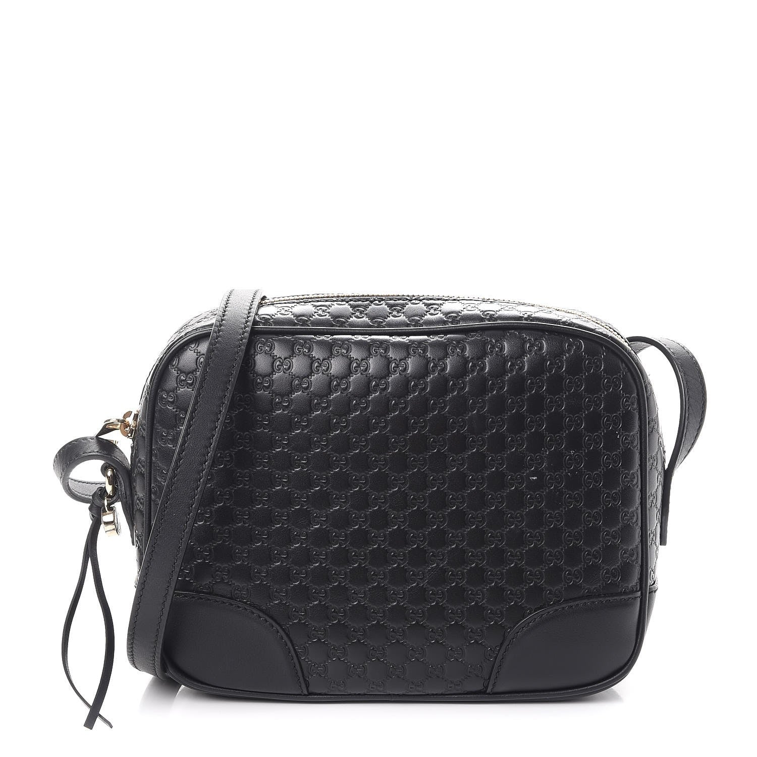 Gucci Microguccissima Mini Bree Messenger Bag Black 1 of 8