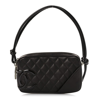 Chanel Calfskin Quilted Cambon Pochette Brown 1 of 12