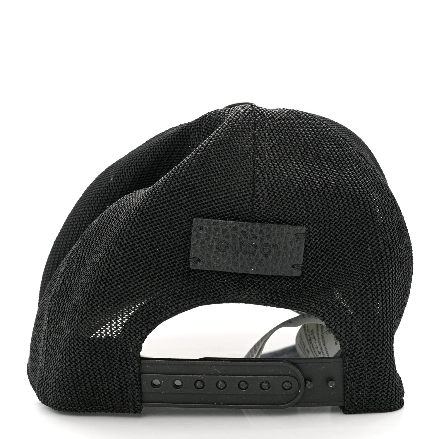 Gucci Nylon Monogram Baseball Hat M Black 6 of 9