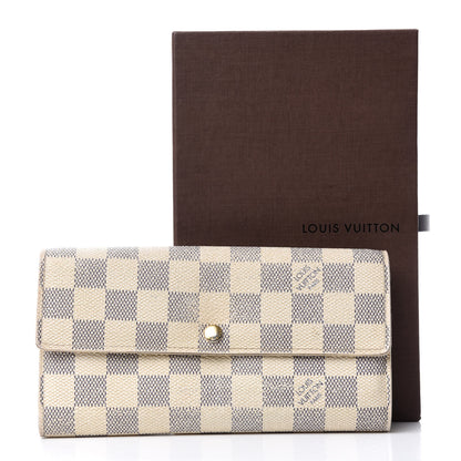 Louis Vuitton Damier Azur Sarah Wallet 8 of 8