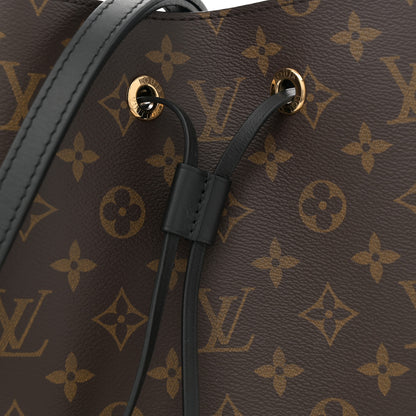 Louis Vuitton Monogram Neonoe MM Black 6 of 8