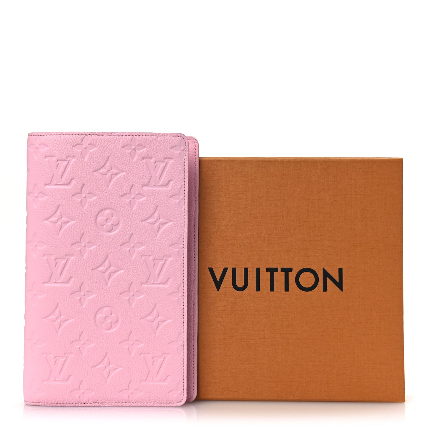 Empreinte Monogram Emily Notebook Cover MM Cotton Candy