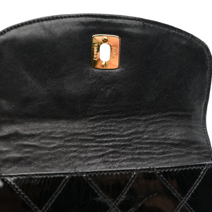 Chanel Patent Flap Waist Belt Bag Black 14 of 22