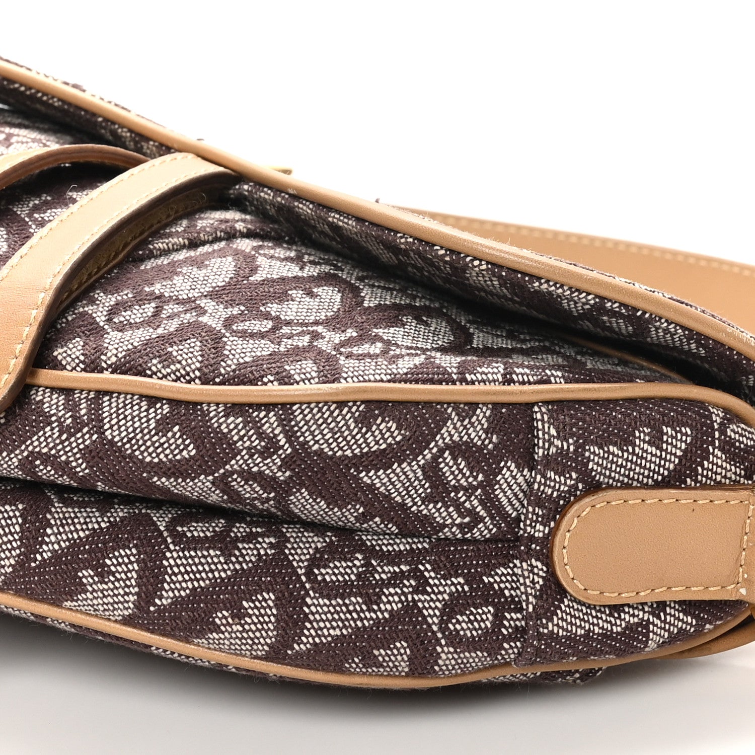 Christian Dior Monogram Saddle Bag Brown 10 of 11