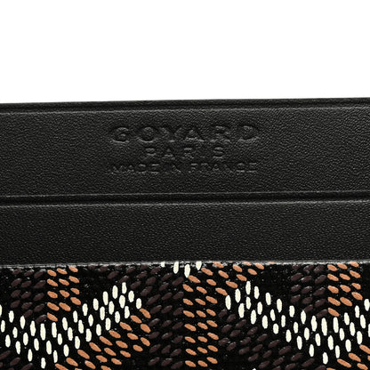 Goyard Goyardine Saint Sulpice Card Holder Black 6 of 7