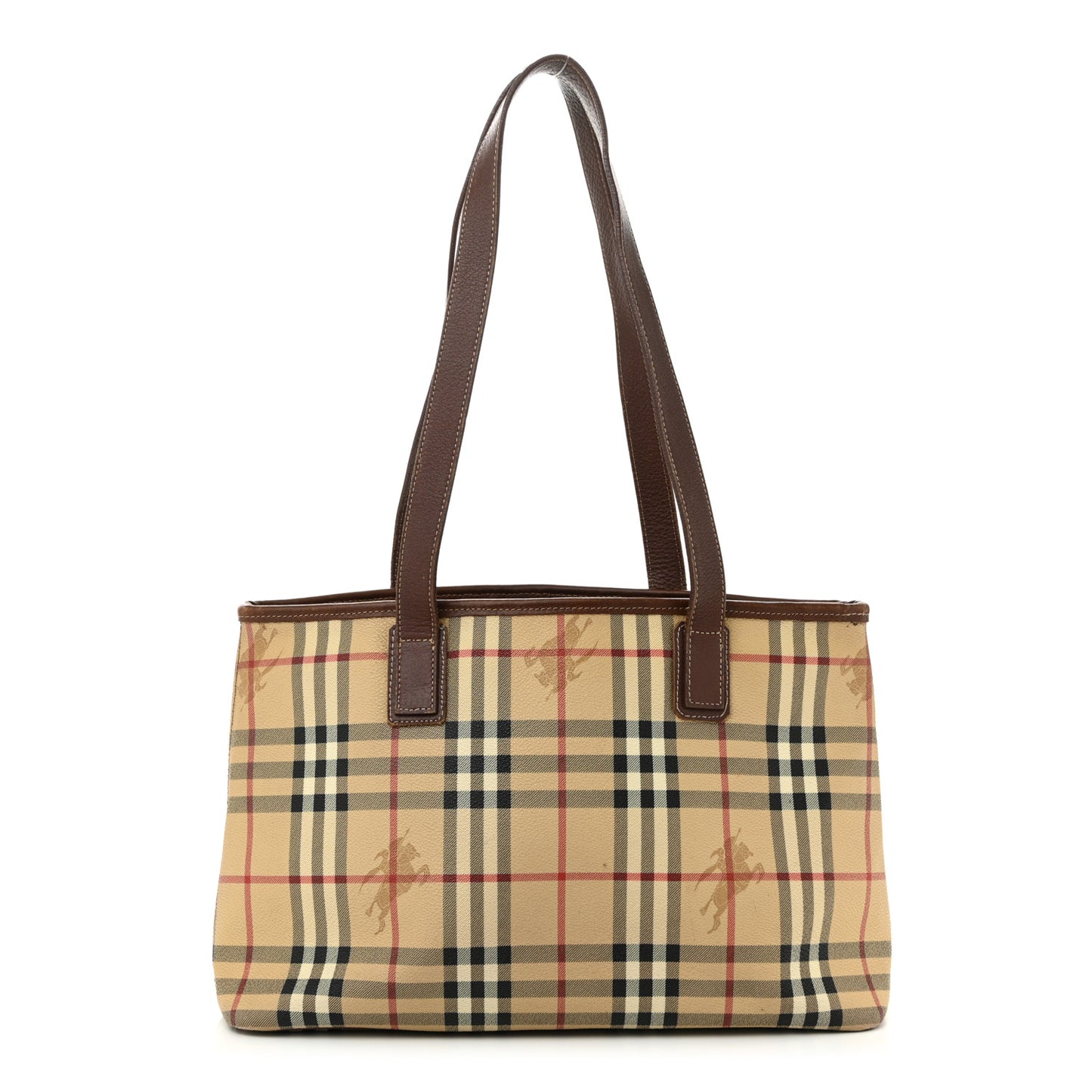 Haymarket Check Tote Brown