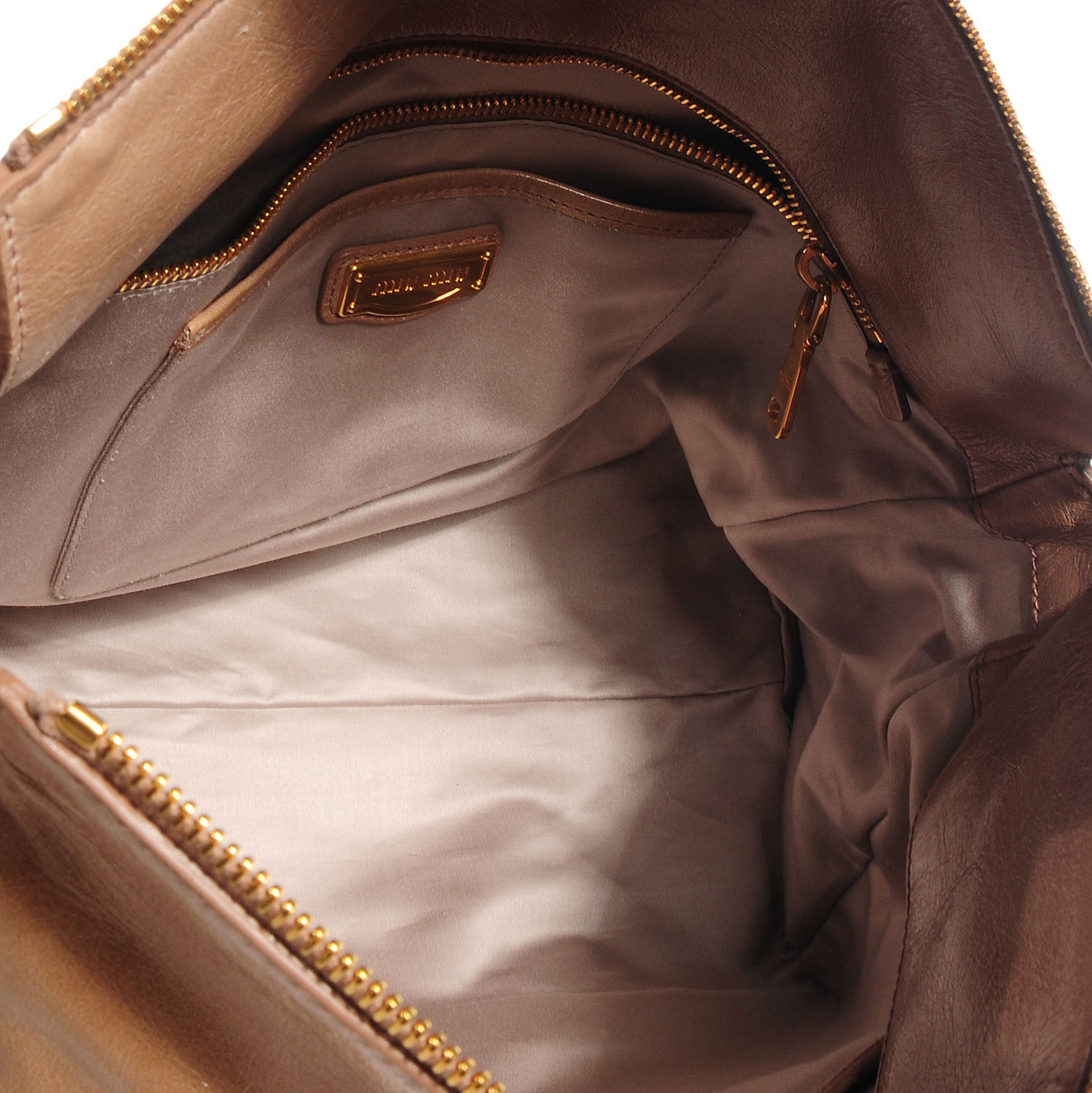 Miu Miu Vitello Lux Large Bow Bag Cammeo 5 of 8