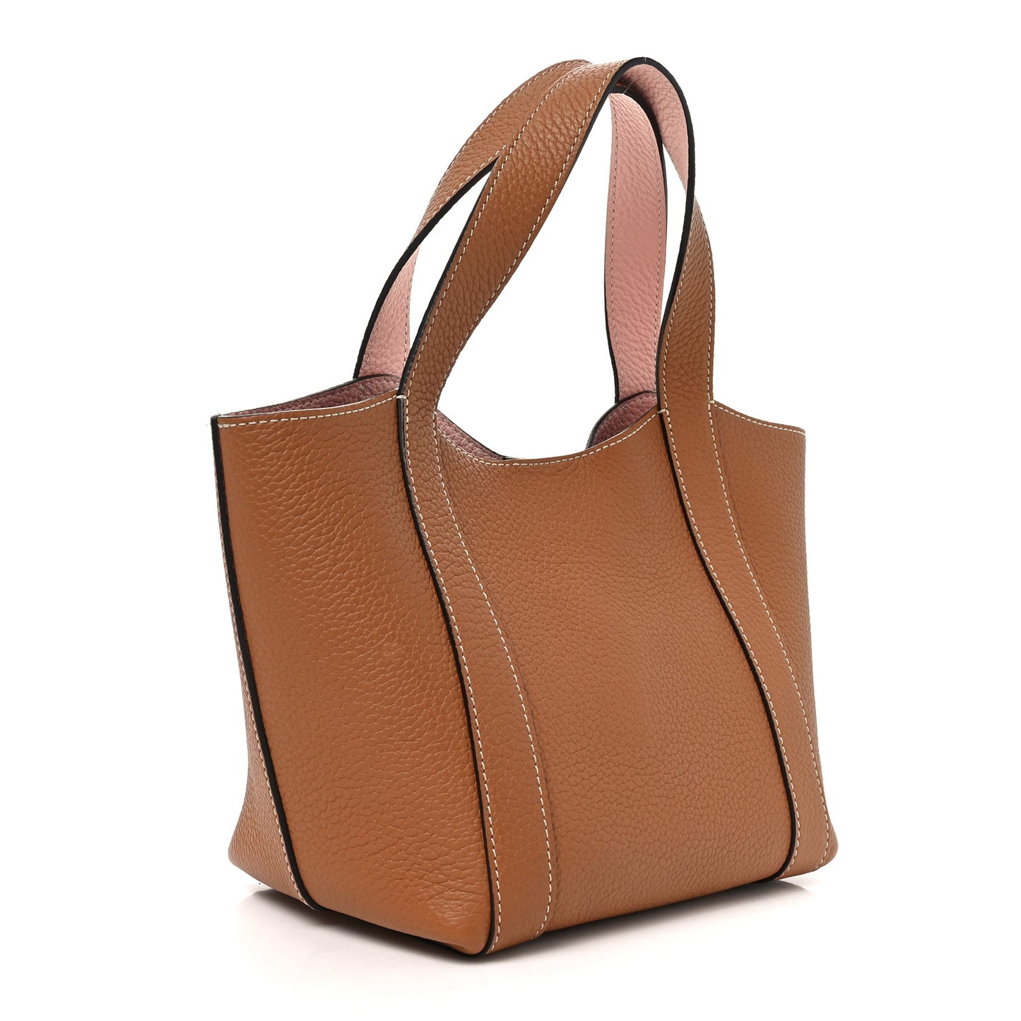 Taurillon Gex Duo Tote Bag BB Cannelle Petal