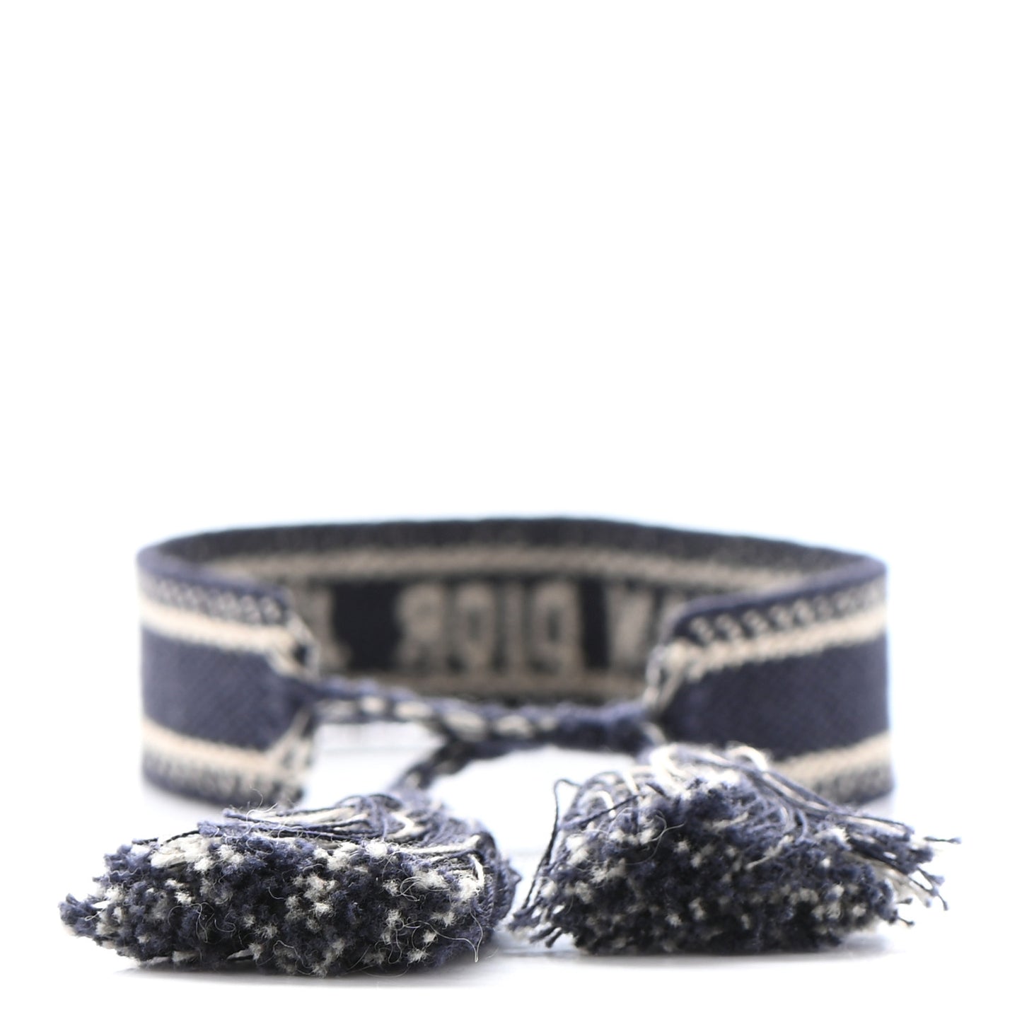 Woven Cotton J'Adior Friendship Bracelet Navy