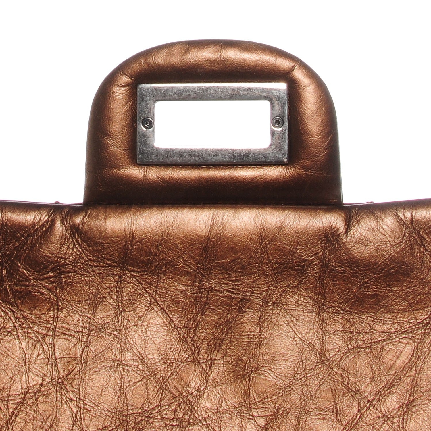 Chanel Aged Calfskin 2.55 Reissue 227 Flap Bronze 6 of 9