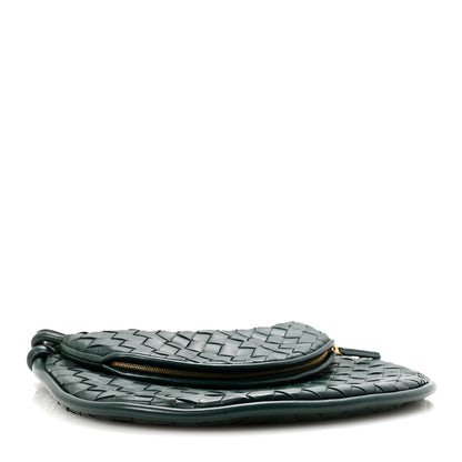 Bottega Veneta Nappa Intrecciato Medium Gemelli Emerald Green 4 of 9