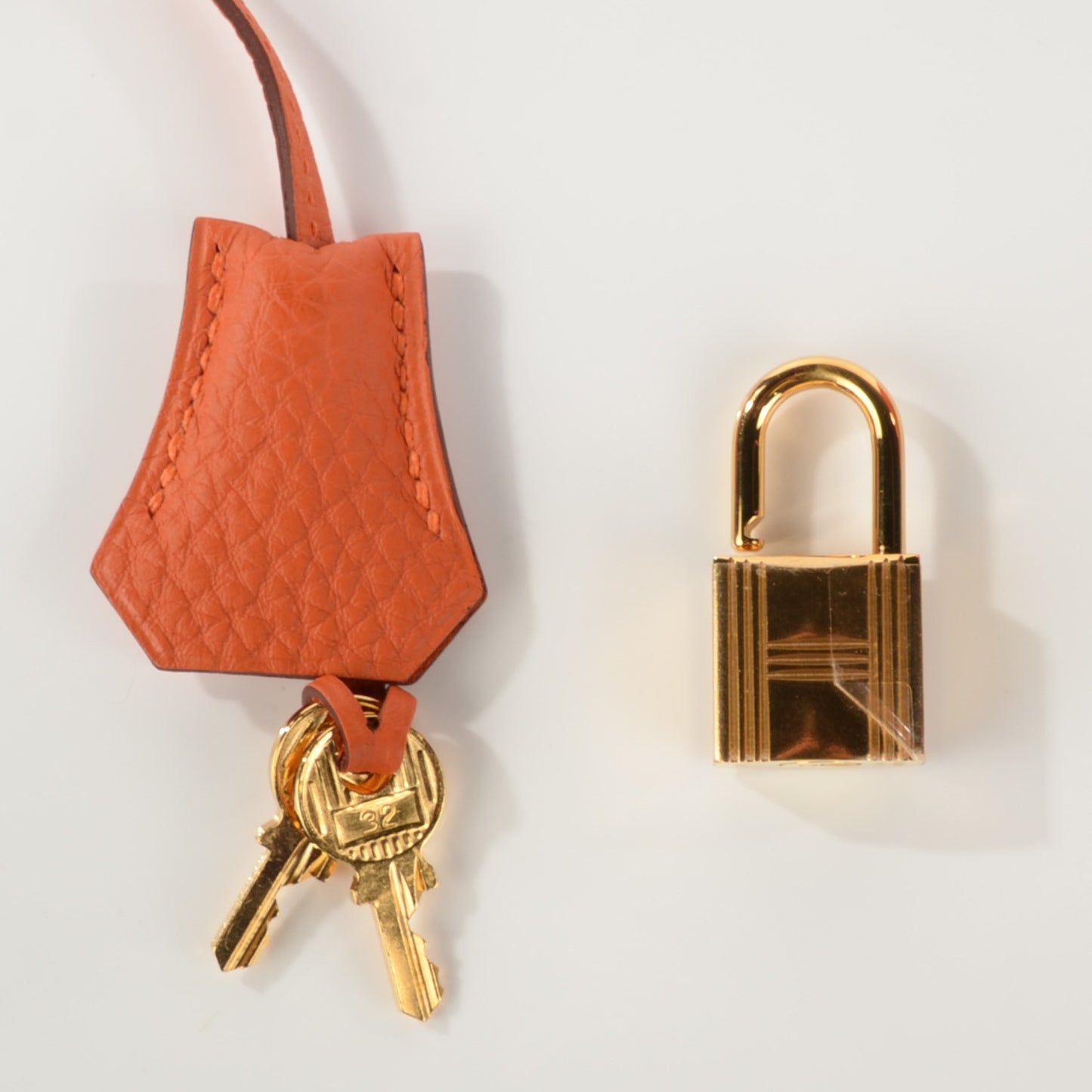 Togo Birkin 35 Orange