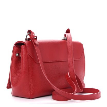 Louis Vuitton Calfskin Lockme II Chain Bag BB Rubis 3 of 9